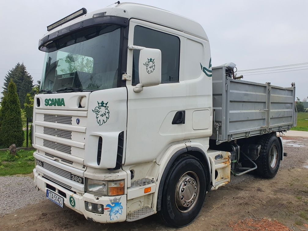 Scania 124 Wywrotka