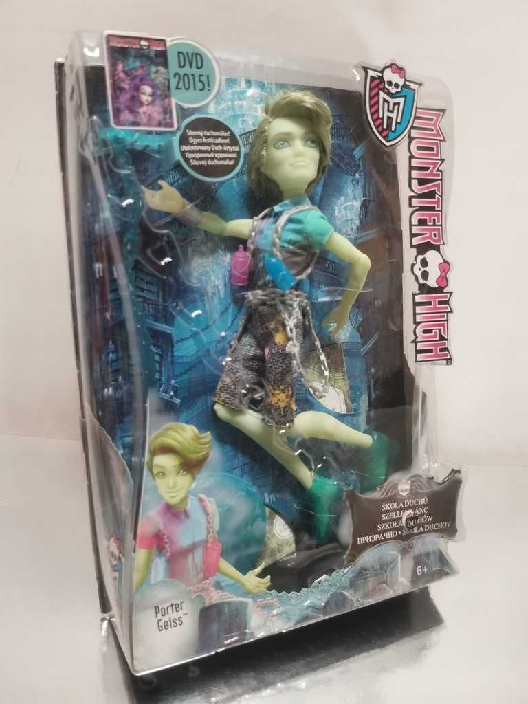 Mattel Monster High Haunted Student Spirits Porter Geiss kolekcja 2015