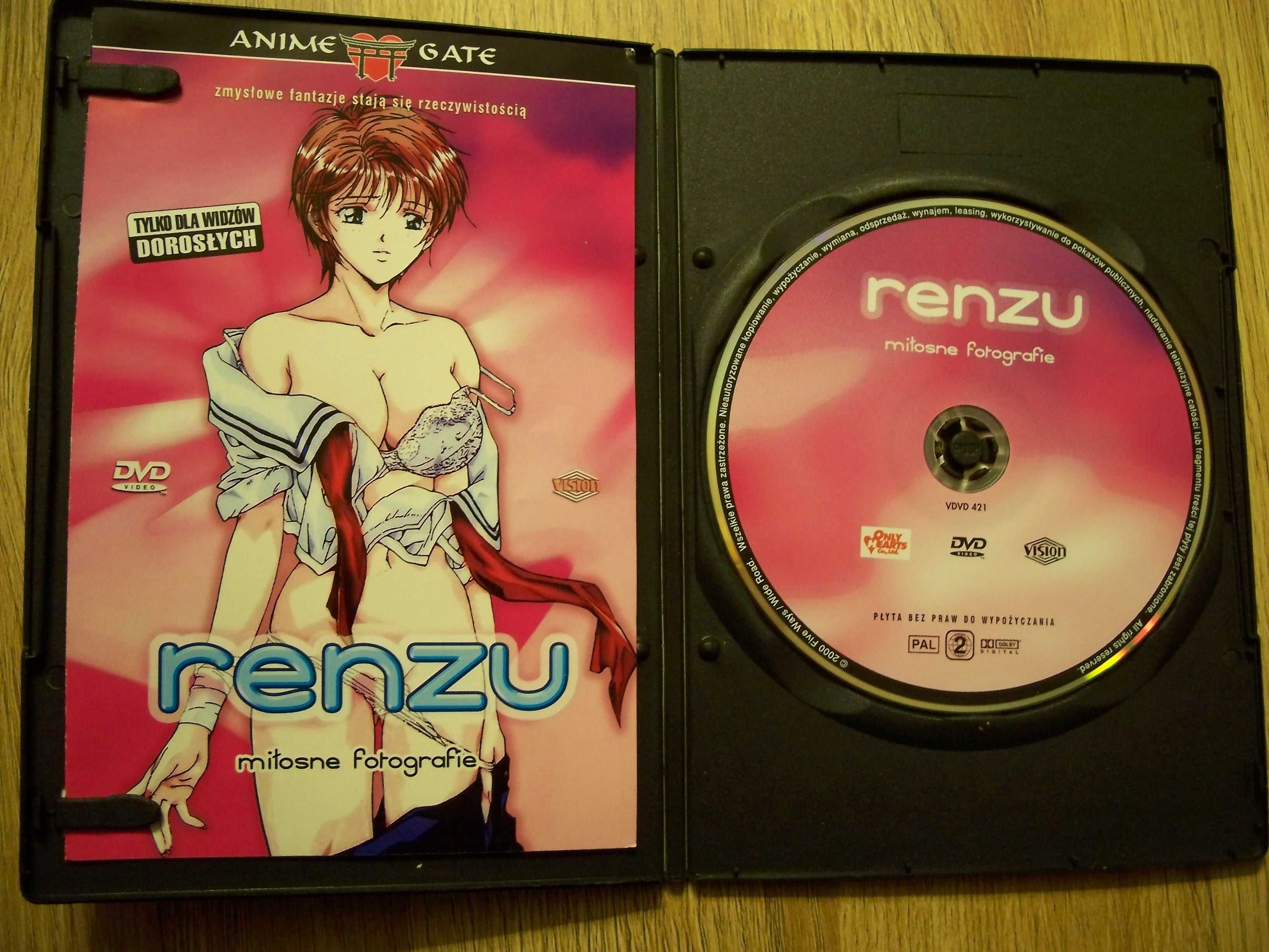 Renzu miłosne fotografie Płyta DVD film anime