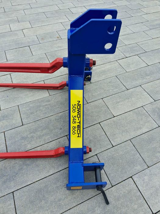 widły do bel, balotów, igła, podnośnik do siana na tył ciągnika, tuz