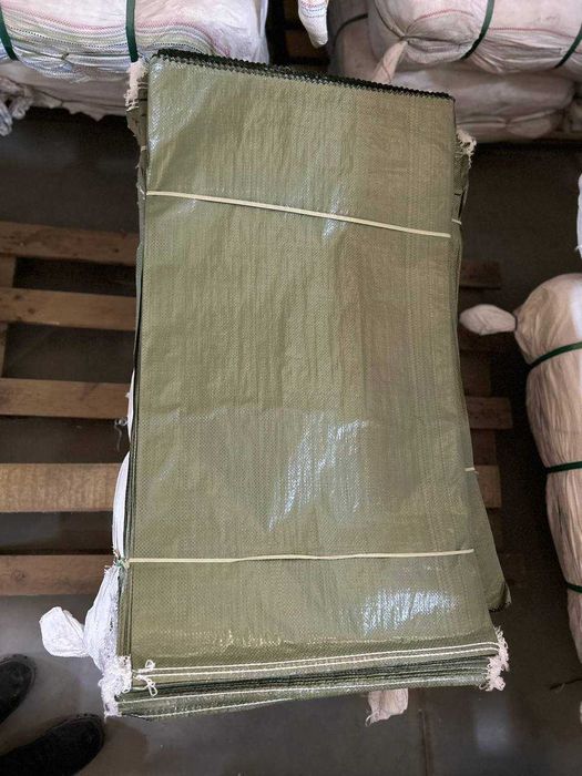 Зелений мішок ПОСИЛЕНИЙ МІЦНИЙ зелёный мешок плотный  МОЯ ДОСТАВКА