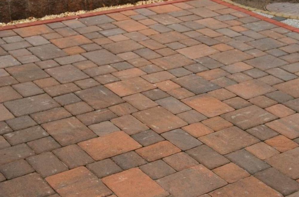 Тротуарна плитка PLATO Житомир. Бруківка. Старе місто. Цегла.