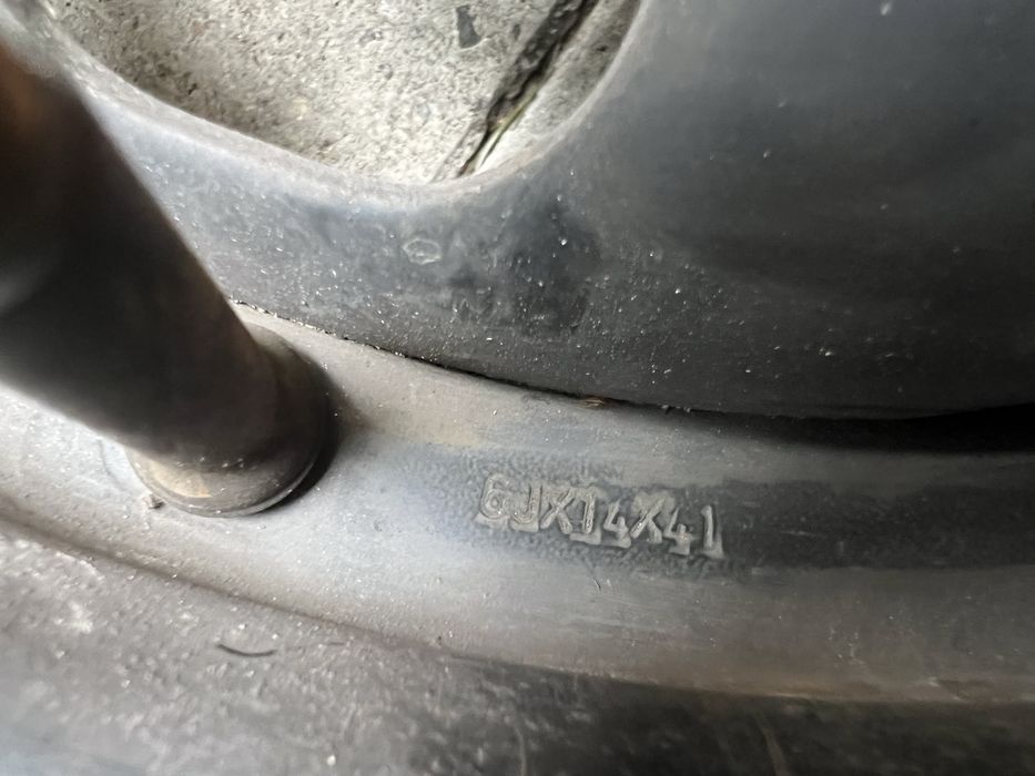 Диски металеві комплект R 14 розболтовка 4/108 Ford