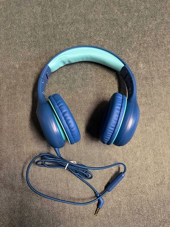 earfun słuchawki nauszne dla dzieci niebieskie