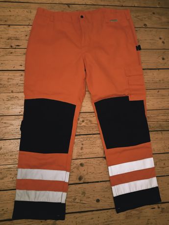 3M Scotchlite spodnie robocze odblaskowe pomarańczowe