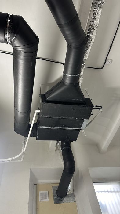 Вентиляция с обогревом и вытяжкой