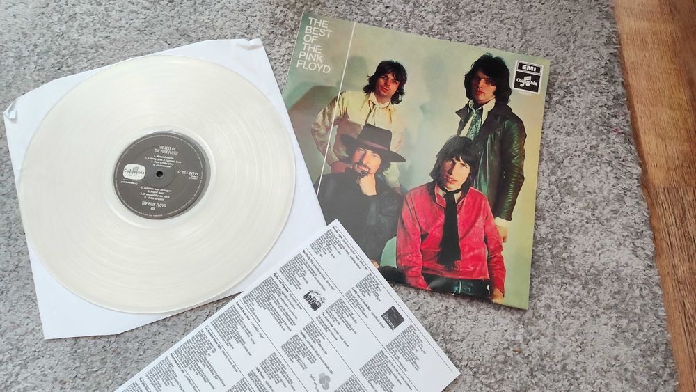 Płyta winyl The Best Of The Pink Floyd - Columbia transparent - unikat