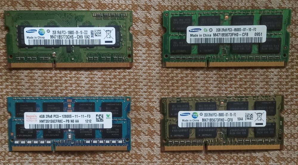 pamięci ram ddr2 i ddr3 (czytaj opis)!