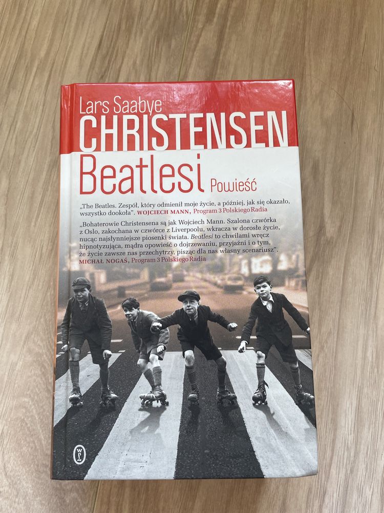 Książka jak nowa Beatlesi powieść Lars Christensen twarda oprawa