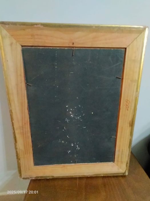 Розпродажа. Картина маслом на дереві. Італія