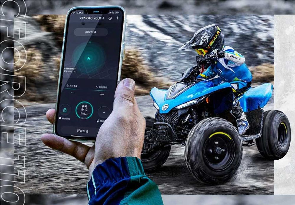 Дитячий Квадроцикл CFMOTO CFORCE 110 EFI