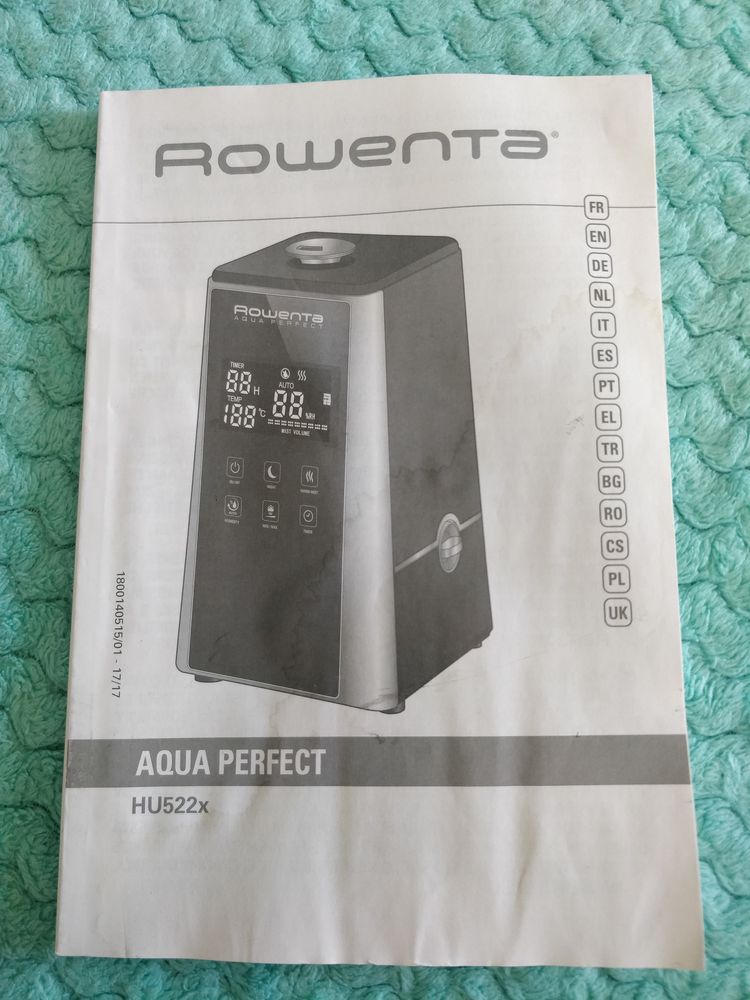 Nawilżacz powietrza Rowenta Aqua Perfect HU5220F0