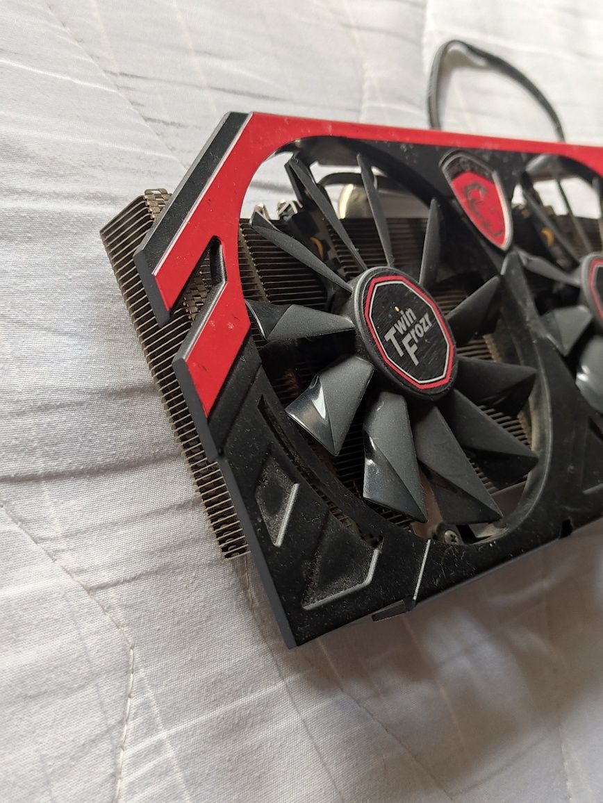Chłodzenie MSI Twin Frozr karty graficznej radiator wentylatory 4PiN