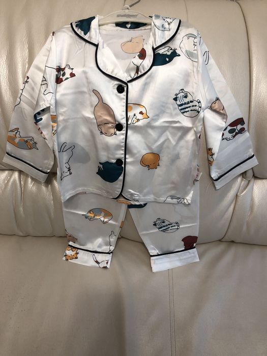 Дитяча піжама атласна