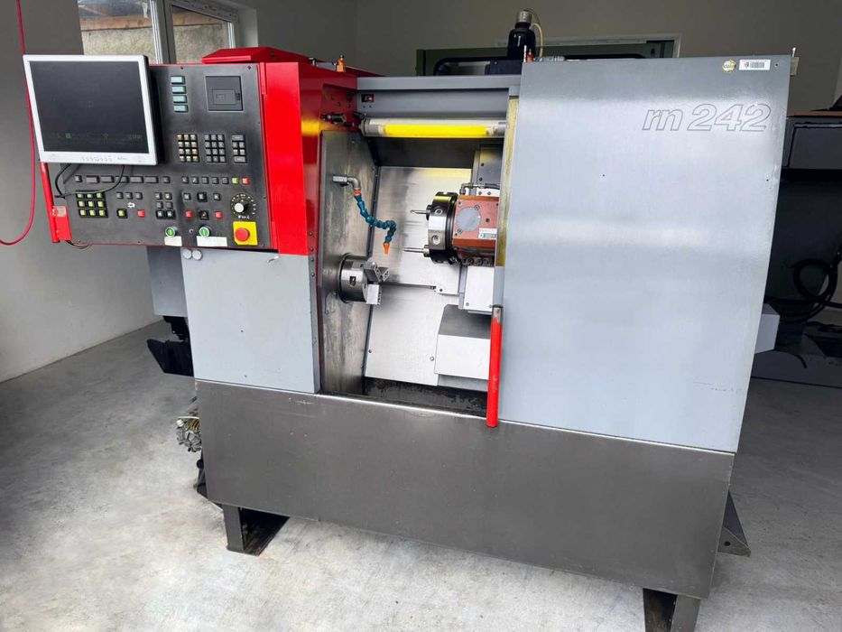 Tokarka CNC EMCO TURN 242 | zobacz FILM| z Niemiec | stan BDB