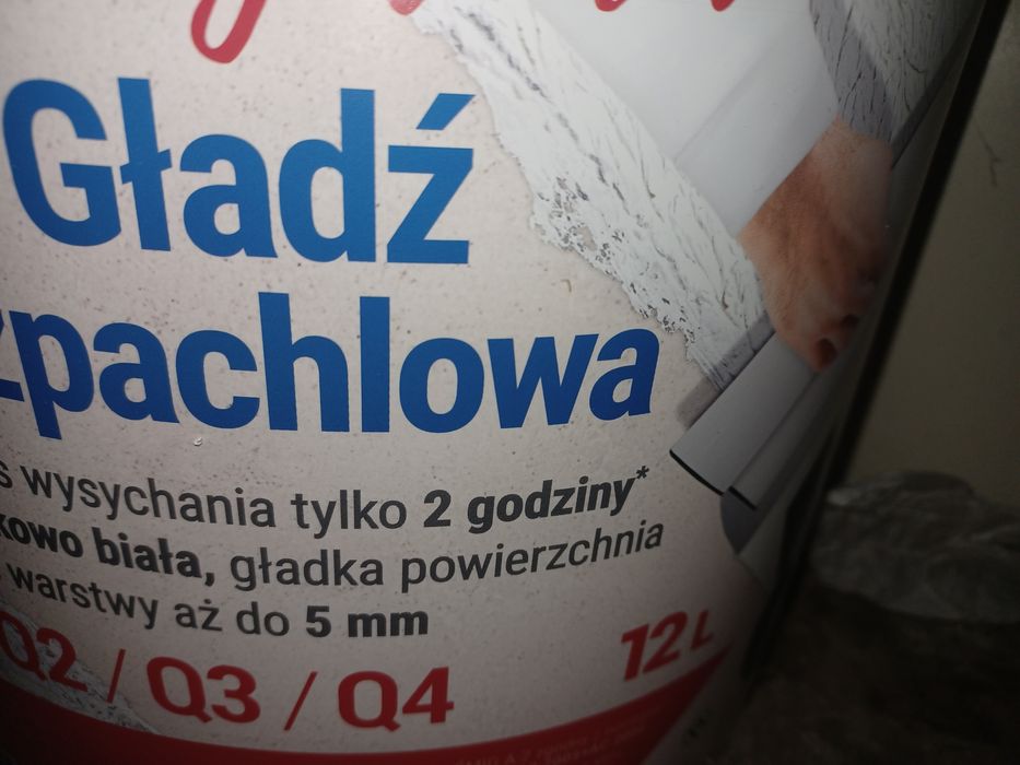 ŚMIG A-2 gładź szpachlowa biała 12L 20KG