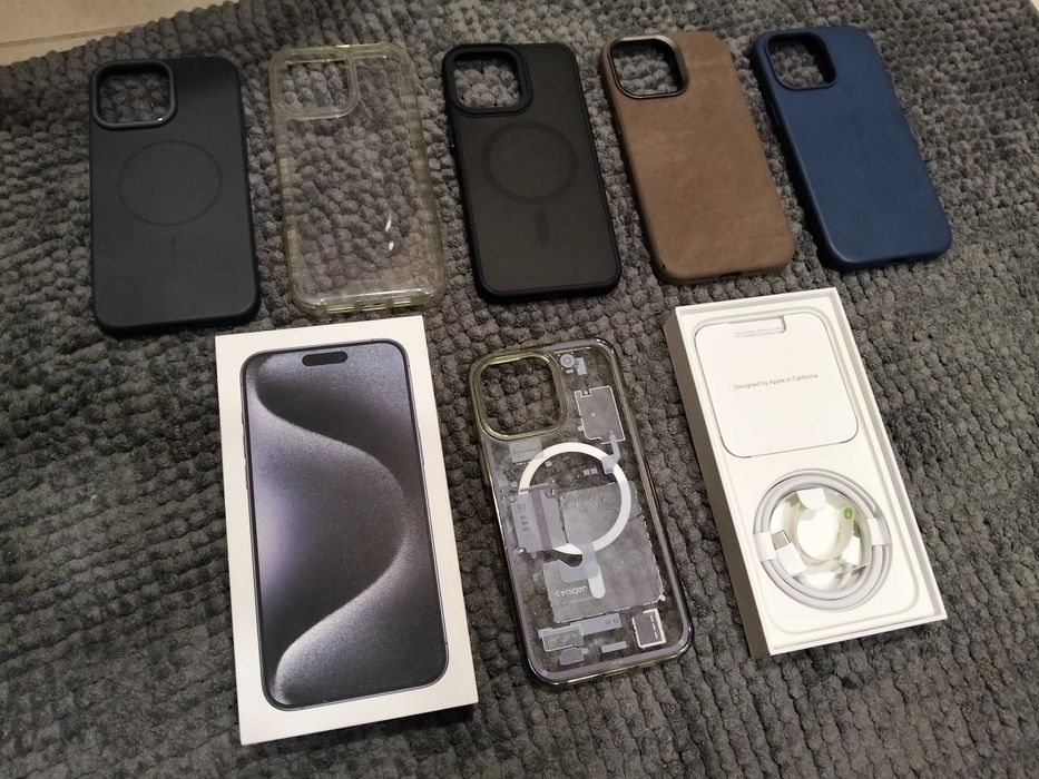 iPhone 15 Pro Max 256GB Titanium Blue - Como Novo