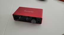 Interface Focusrite Scarlette Solo 3rd Gen