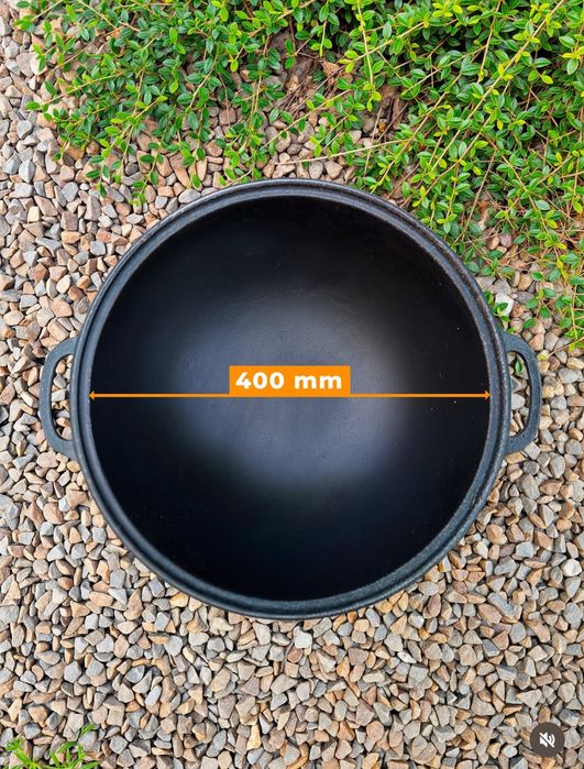 Kociołek 18l z pokrywą–patelnią / Казан 18 л із кришкою-сковородою