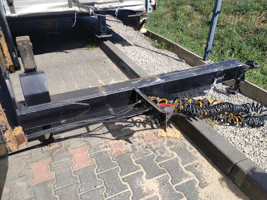 zaczep dyszel do przyczepy tandem