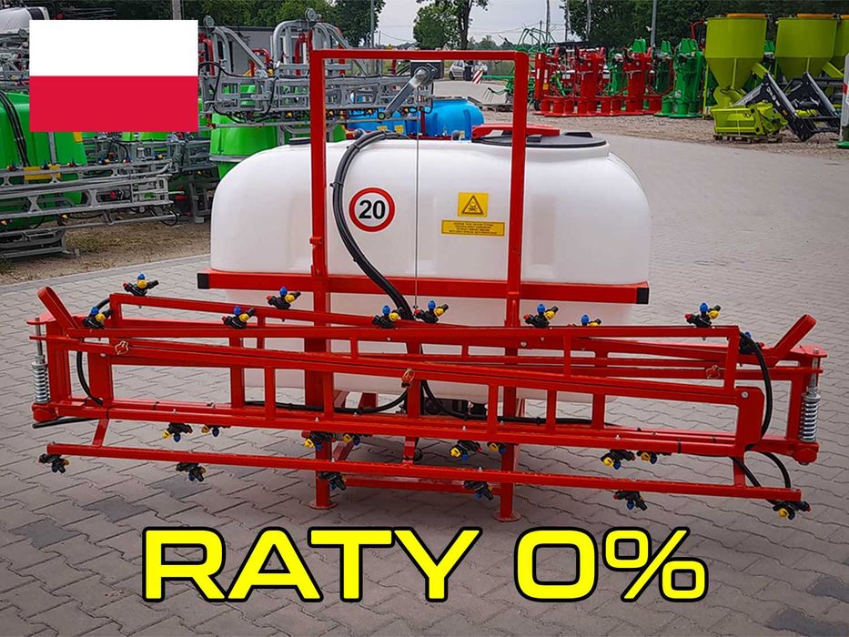 Opryskiwacz polowy ciągany zawieszany  Transport Raty Producent