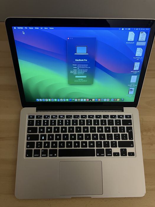 Macbook Pro 13 A1502 Early 2015 16/512 Mega sprzęt !!