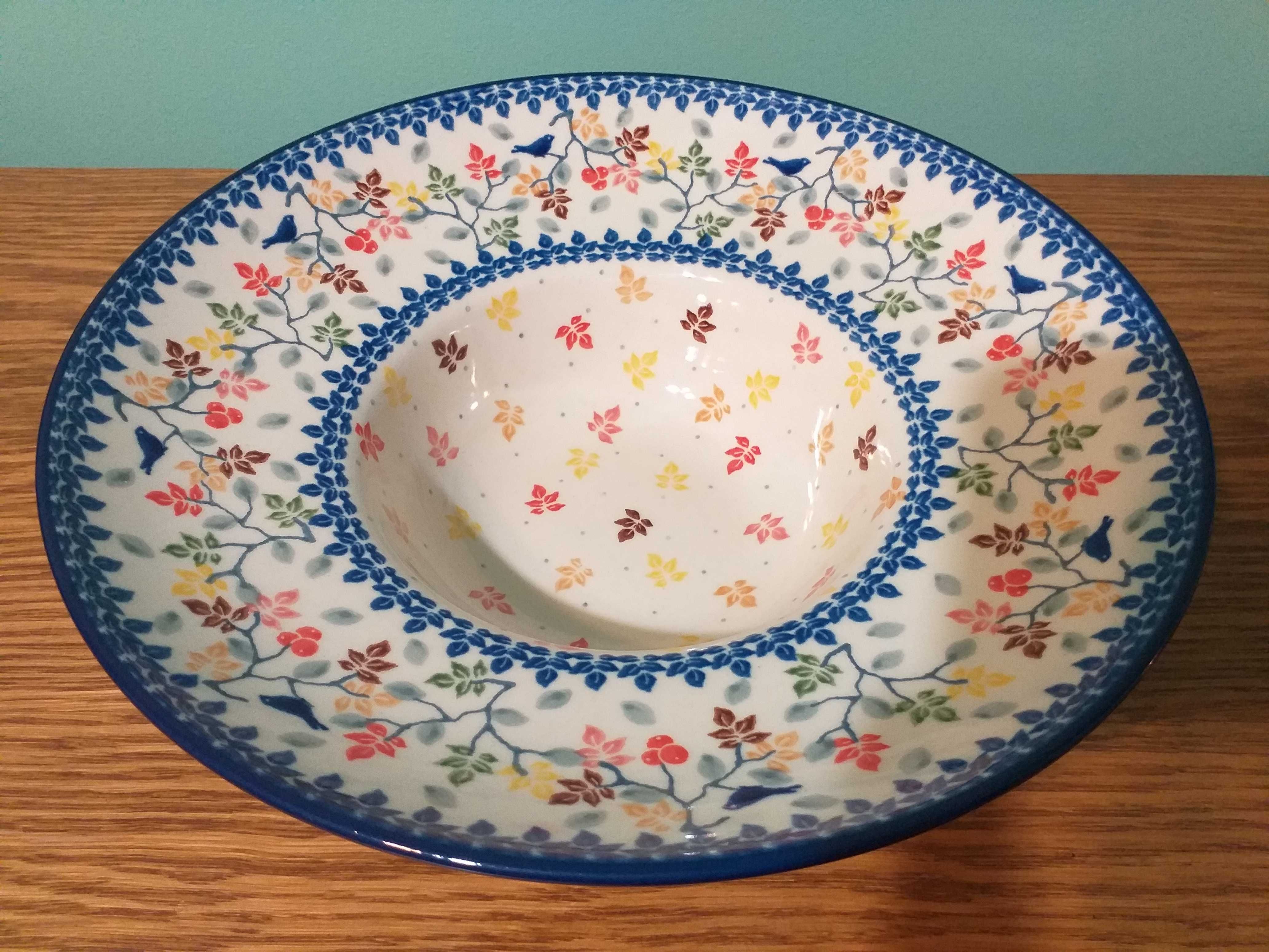 Talerz do spaghetti 25cm GAT1 Ceramika Artystyczna Boleslawiec