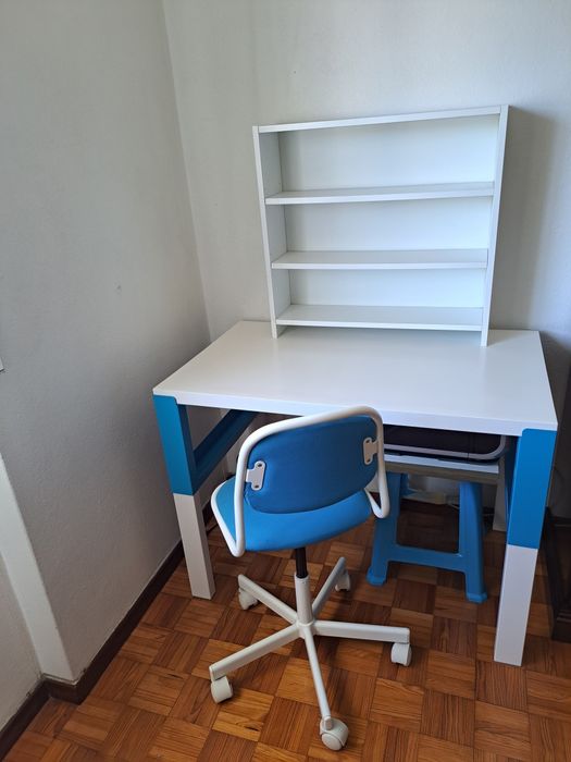 Secretaria azul  em estado novo