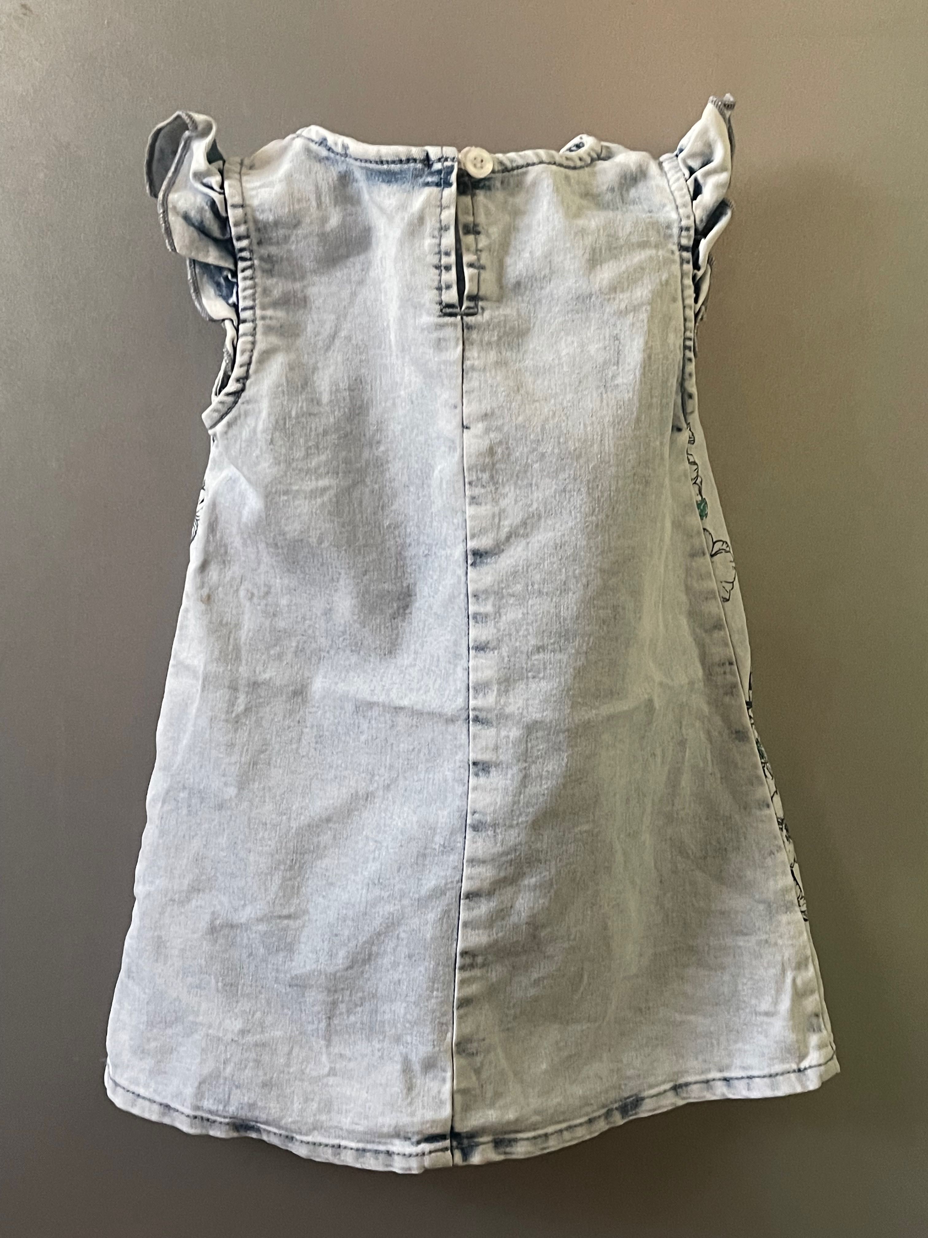 Сарафан детский платье джинсовое 92 см