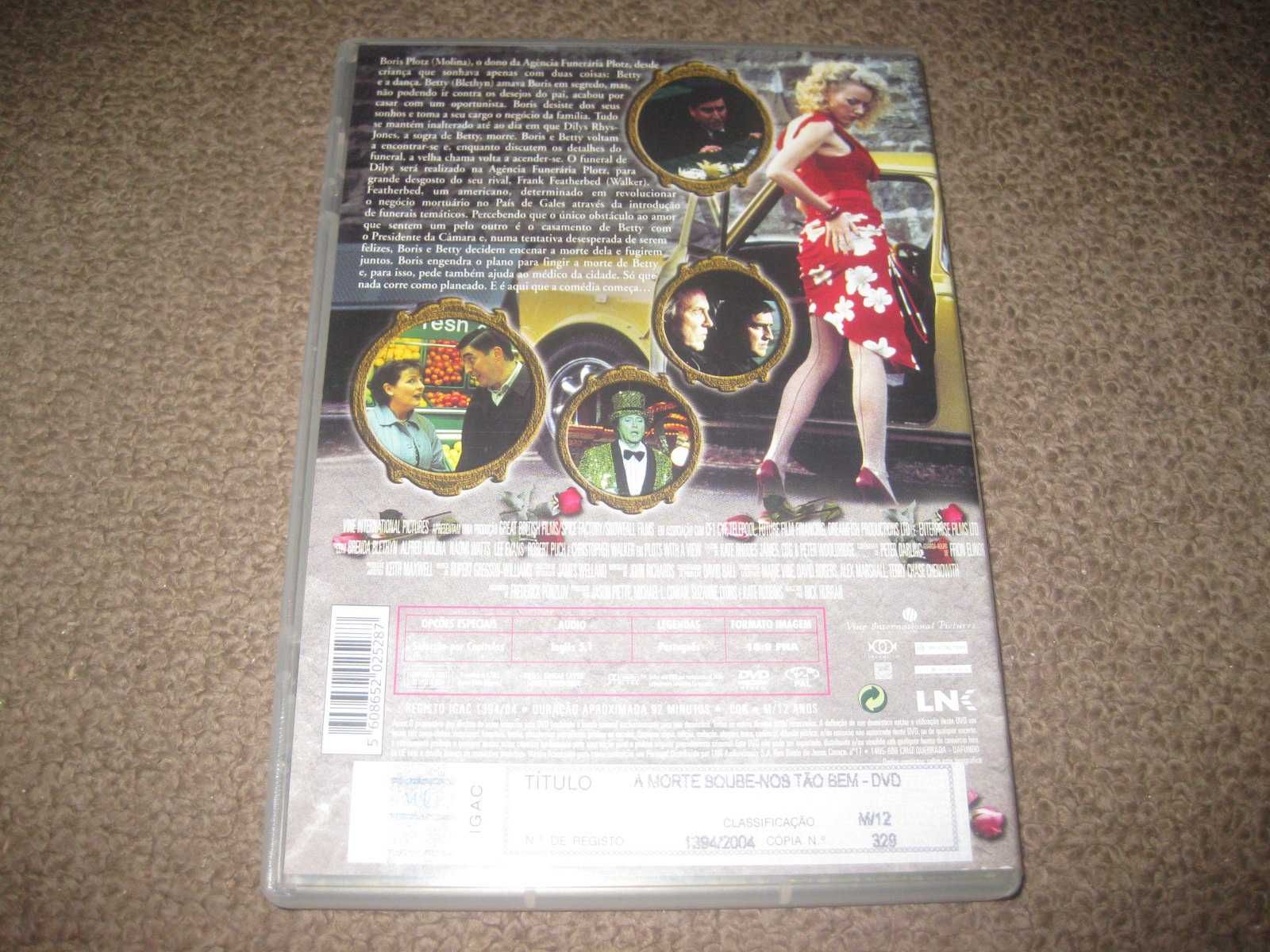 DVD "A Morte Soube-nos Tão Bem" com Christopher Walken/Raro!