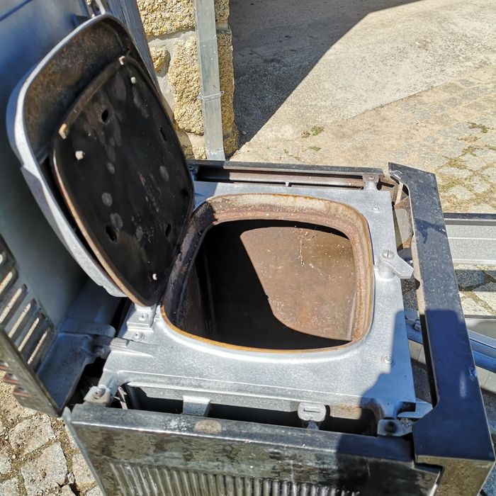 salamandra a lenha para aquecimento