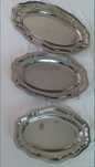 4 travessas inox