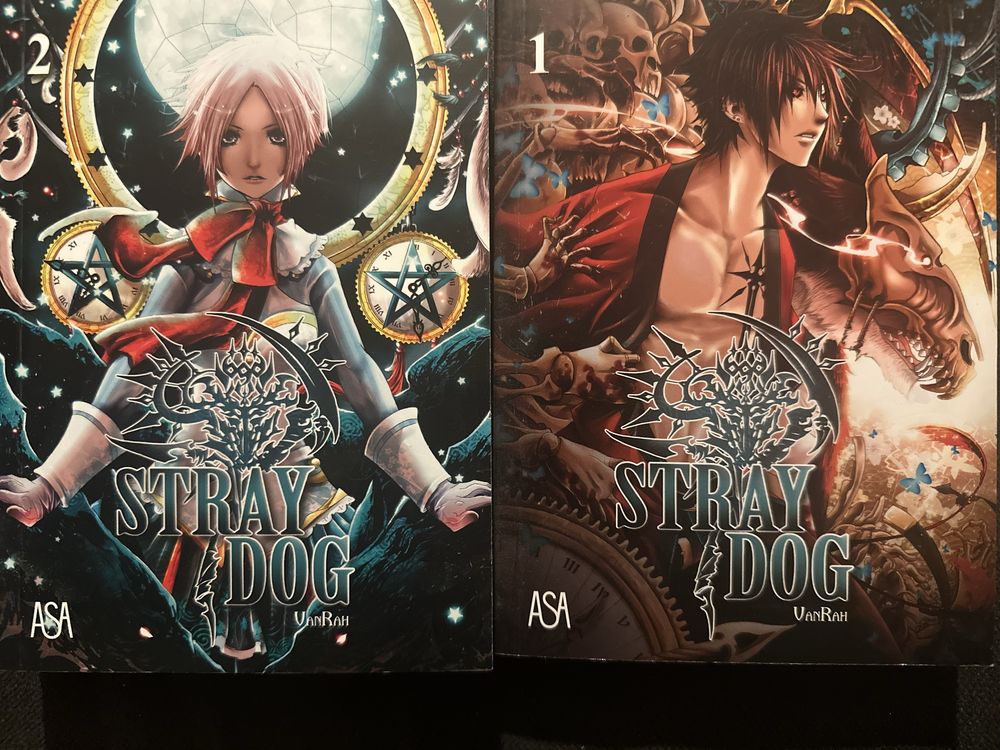 VENDO Stray Dog 1 e 2 Mangá( Banda desenhada)