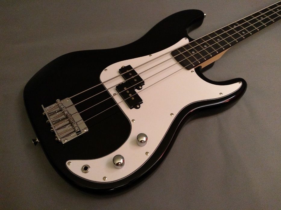 Harley Benton PB-20BK-gitara basowa-typ Precision Bass-NOWA-GWARANCJA