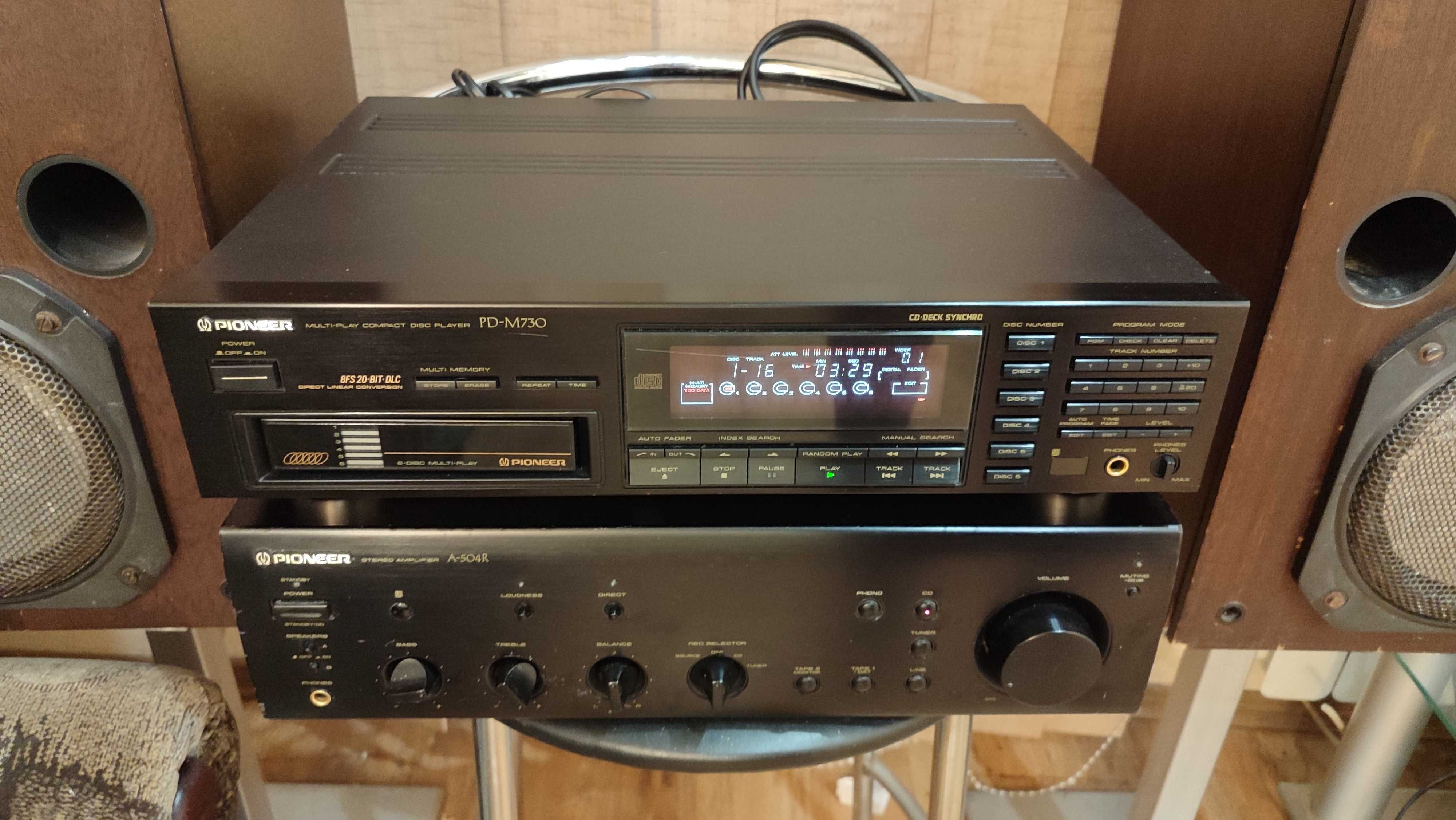 Сд/Cd Приогрыватель Pioneer PD-M730. Цап 2х PCM-58 BurrBrawn .Звук !