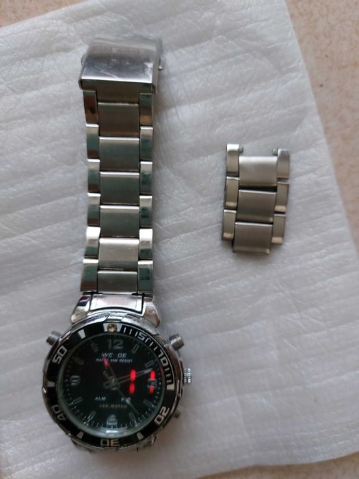 Relógio de pulso analógico e digital weide wh-843