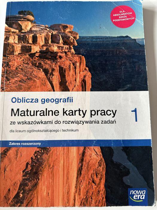 Oblicza geograffi 1 - maturalne karty pracy