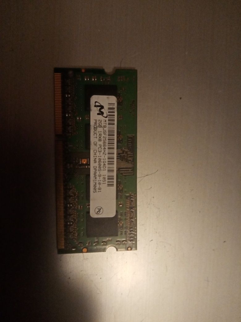 2GB 1RX8 PC3-10600S-9-10-b1
