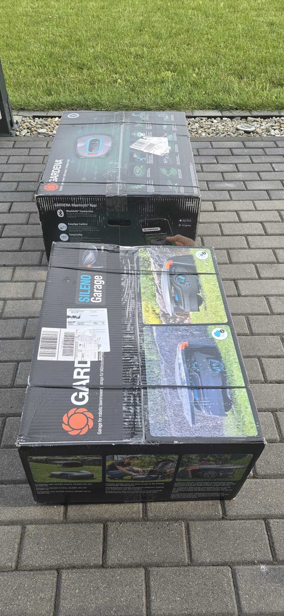 Sprzedam robot koszący Gardena Sileno life wraz z garażem - NOWE