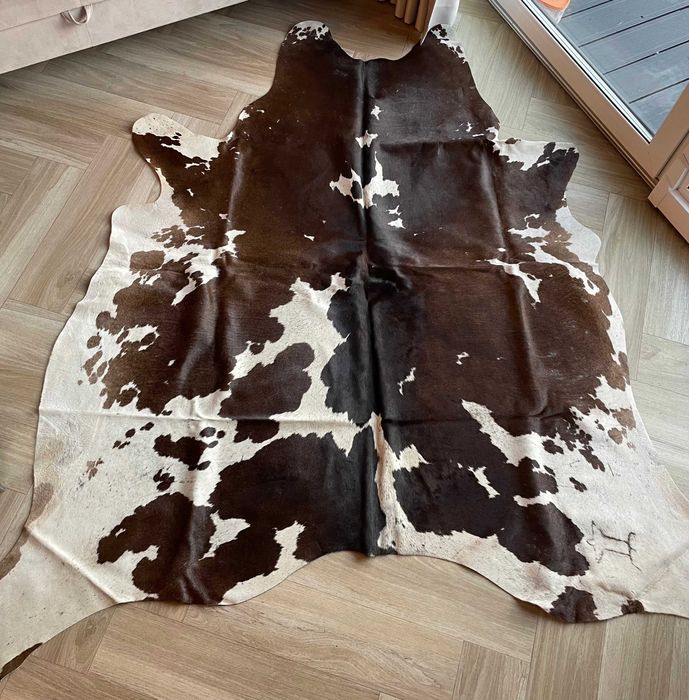 Skóry bydlęce, skóra krowia Dywan ze skóry, Dywan