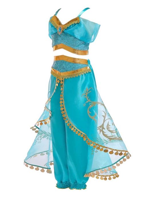 Kostium Księżniczka Jasmina Alladyn, r. 128 przebranie + opaska!