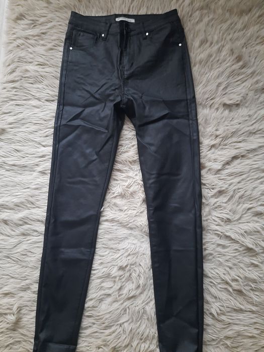 Spodnie damskie woskowane