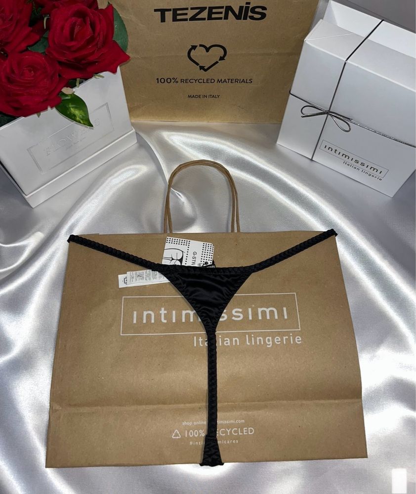 Nowe (z metką) Tezenis M/38 majtki stringi, bardzo wygodne