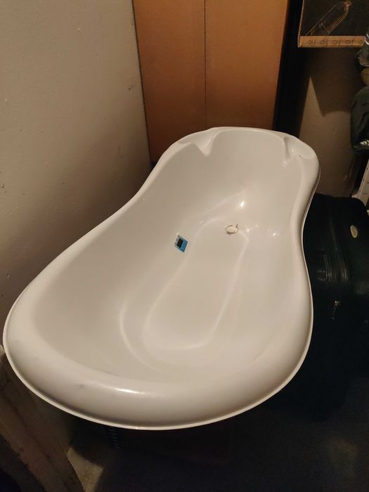 Wanienka dla niemowląt 102cm biała
