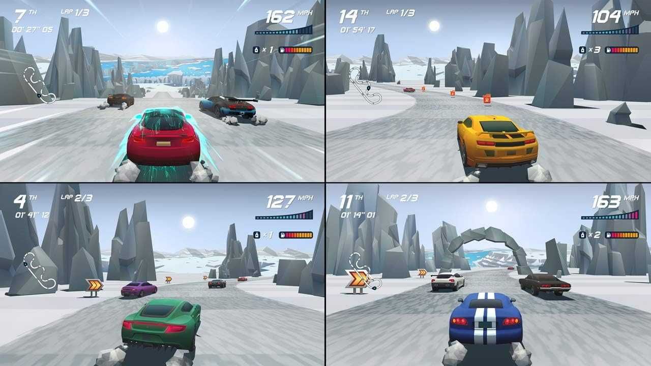 Horizon Chase Turbo PS4 / PS5 - super wyścigi na dwóch