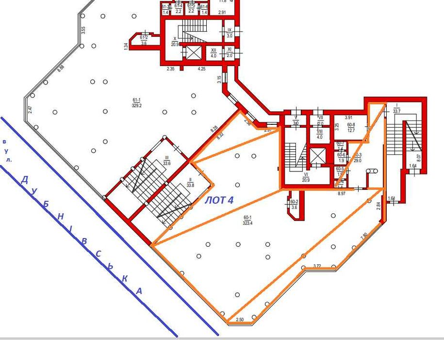 Продаж комерційної площі з діючою орендою Луцьк/375 кв.м