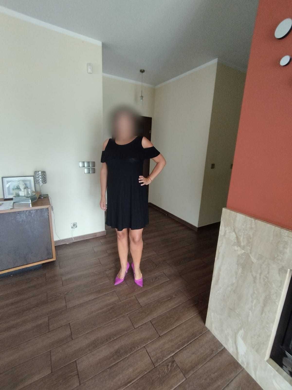 sukienka gołe ramiona xl
