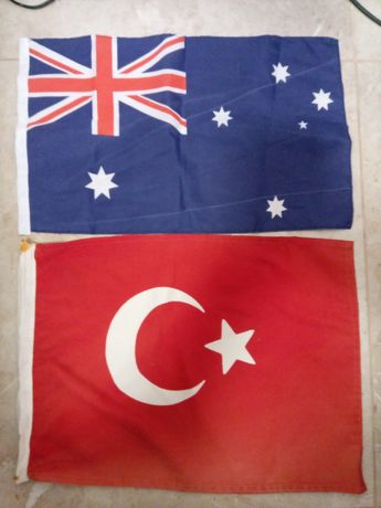Флаг Австралии флаг Турции яхтенный для яхты