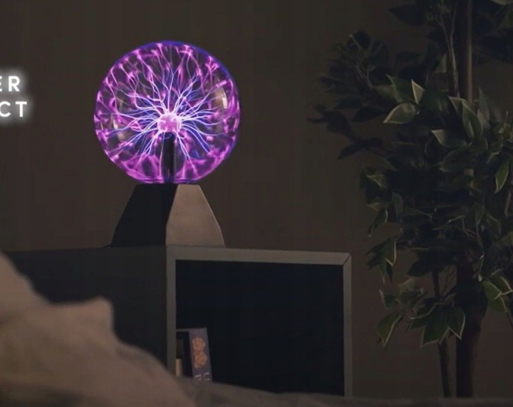 Magiczna kula lampa plazmowa 47 cm szklana edukacyjna prezent
