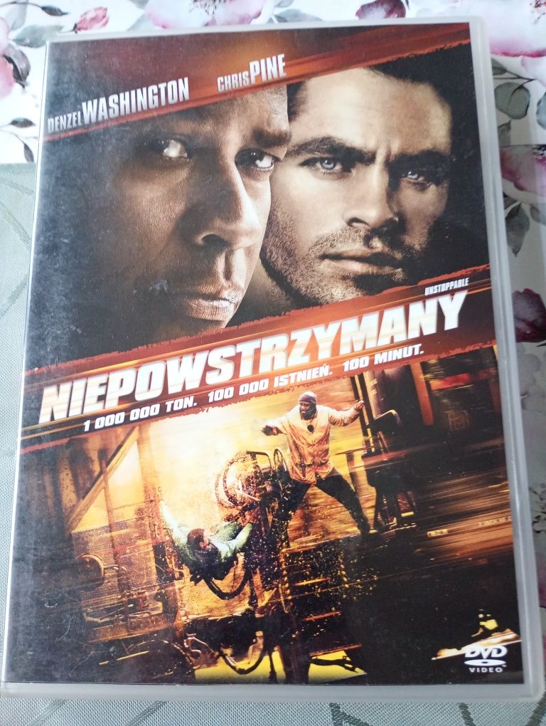 Film DVD Niepowstrzymany Denzel Washington Chris Pane  thriller
